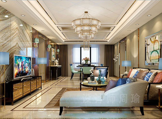 丝袜秘书与老板18p世纪江尚三室两厅168平装修设计效果欣赏
